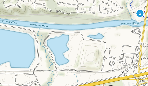 Valley Park, Missouri Map
