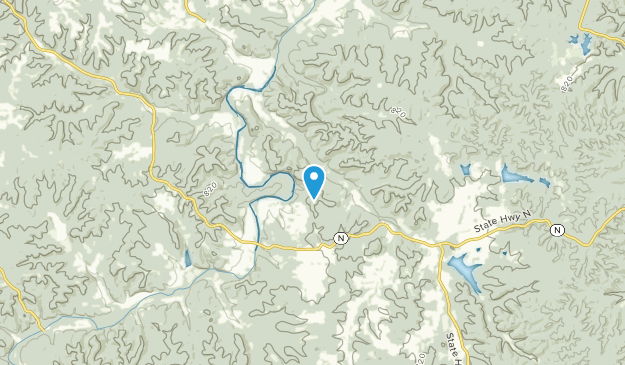Vilander, Missouri Map