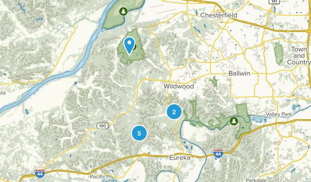 Wildwood, Missouri Map