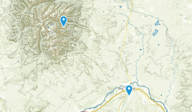 Big Timber, Montana Map