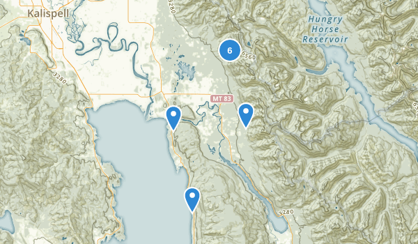 Bigfork, Montana Map