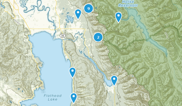 Bigfork, Montana Map