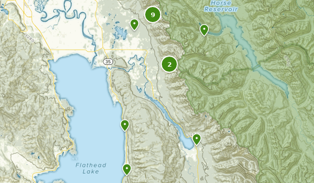 Bigfork, Montana Map