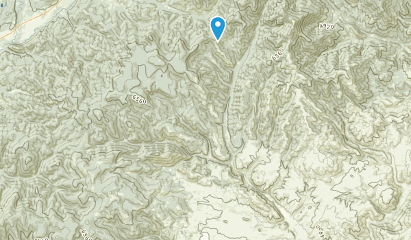 Canyon Creek, Montana Map