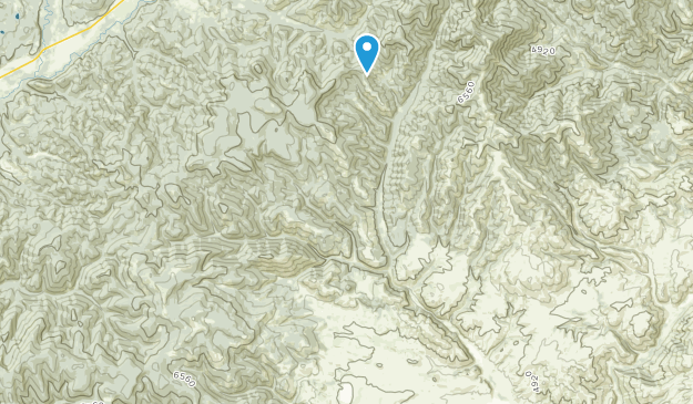 Canyon Creek, Montana Map