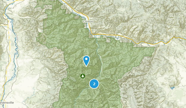 Clinton, Montana Map