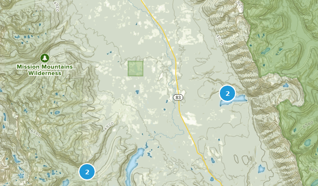 Condon, Montana Map