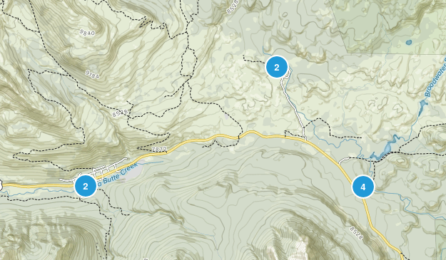 Cooke City, Montana Map