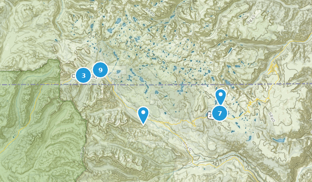 Cooke City, Montana Map