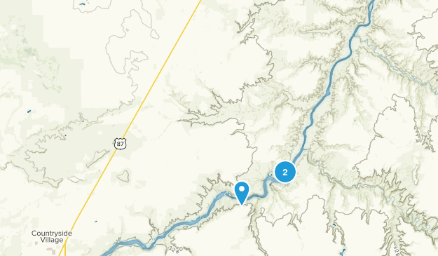 Floweree, Montana Map
