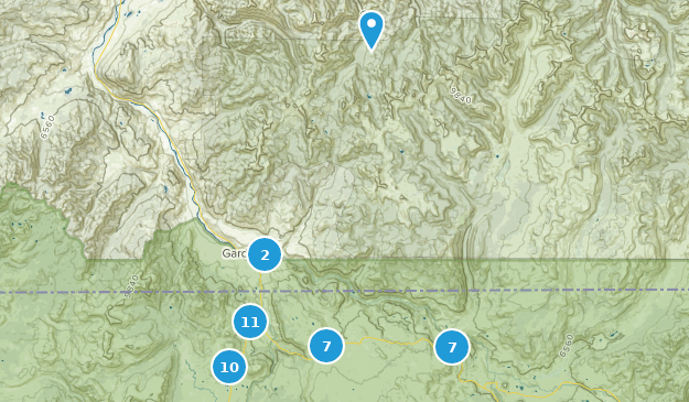Gardiner, Montana Map