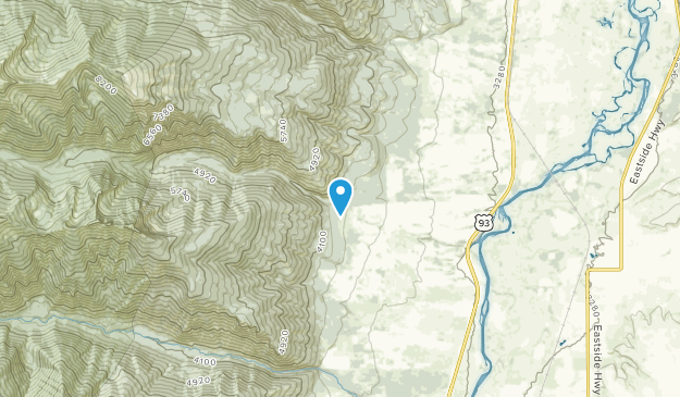 Kenspur, Montana Map