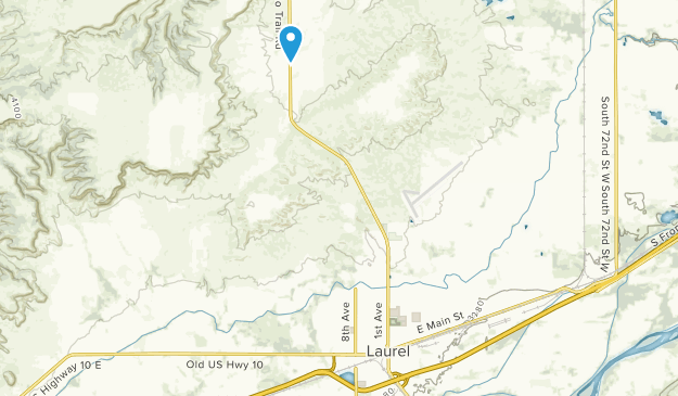 Laurel, Montana Map