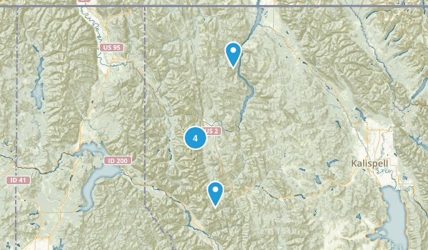 Libby, Montana Map