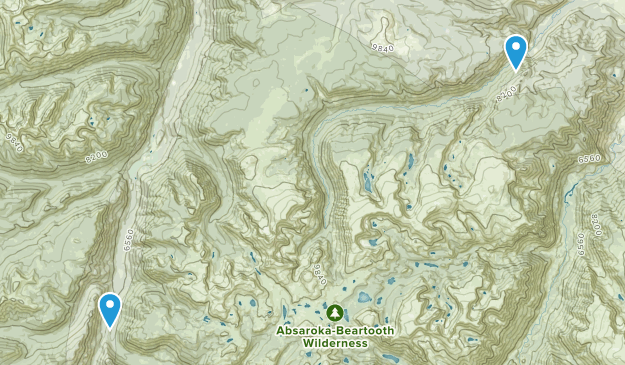 Mc Leod, Montana Map