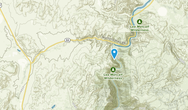 Norris, Montana Map