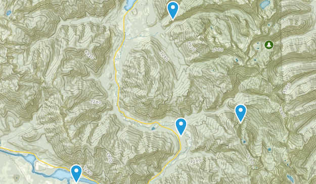 Noxon, Montana Map