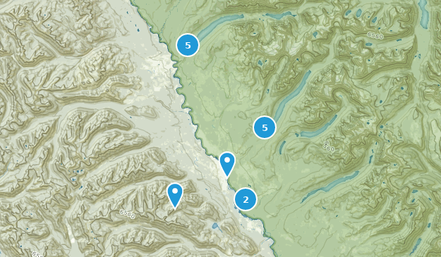 Polebridge, Montana Map