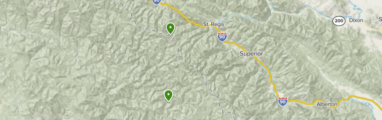 St Regis Montana Map Best 10 Trails And Hikes In Saint Regis | Alltrails