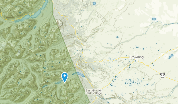 Santa Rita, Montana Map