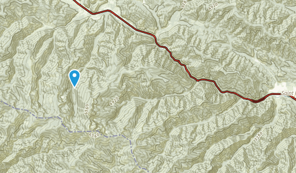 St Regis, Montana Map