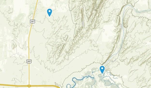 Three Forks, Montana Map