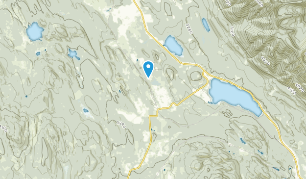 Trego, Montana Map