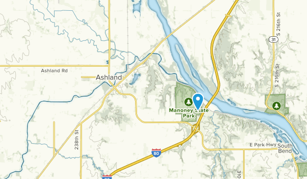 Ashland, Nebraska Map