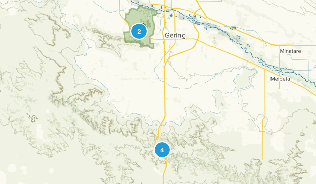 Gering, Nebraska Map