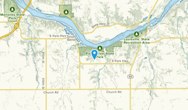 Louisville, Nebraska Map