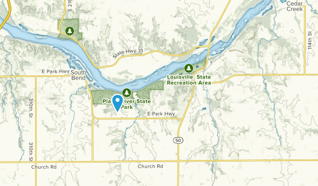 Louisville, Nebraska Map