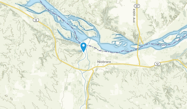 Niobrara, Nebraska Map
