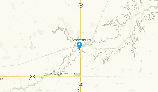 Stromsburg, Nebraska Map