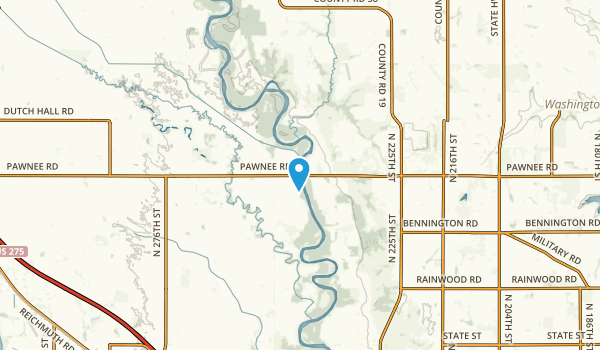 Valley, Nebraska Map