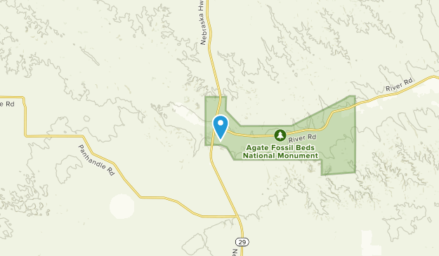 Whistle Creek, Nebraska Map