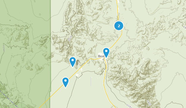 Beatty, Nevada Map