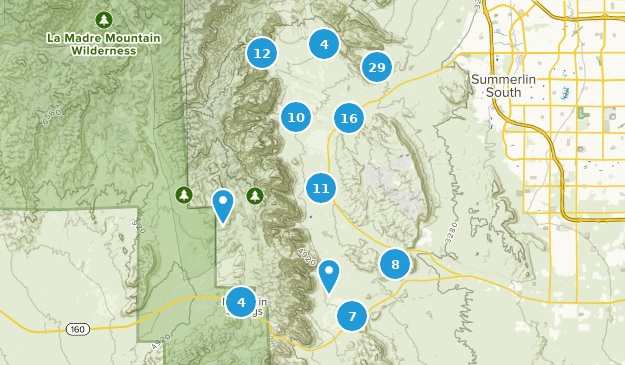 Blue Diamond, Nevada Map