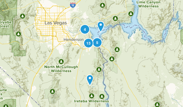 Boulder City, Nevada Map