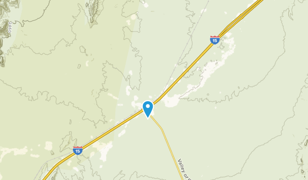 Coyote Springs, Nevada Map