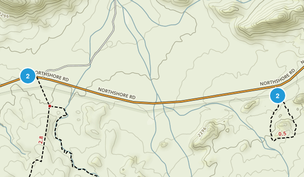 Echo Bay, Nevada Map