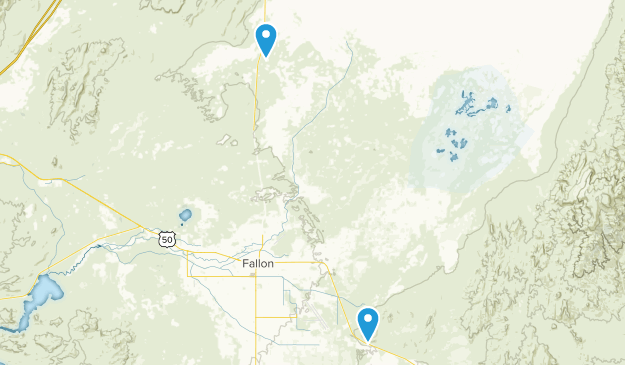 Fallon, Nevada Map