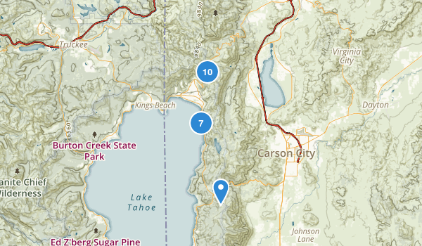 Incline Village, Nevada Map
