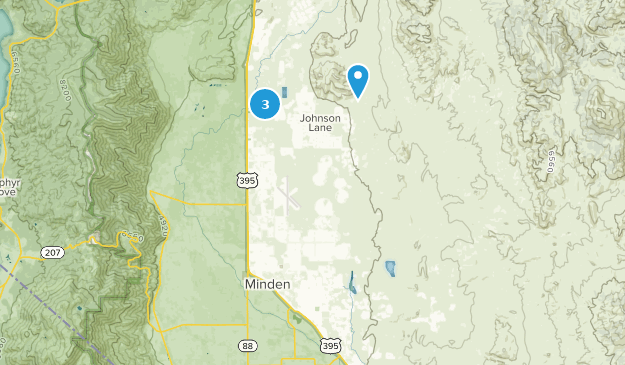 Minden, Nevada Map