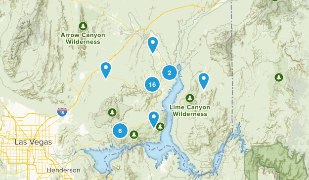 Overton, Nevada Map