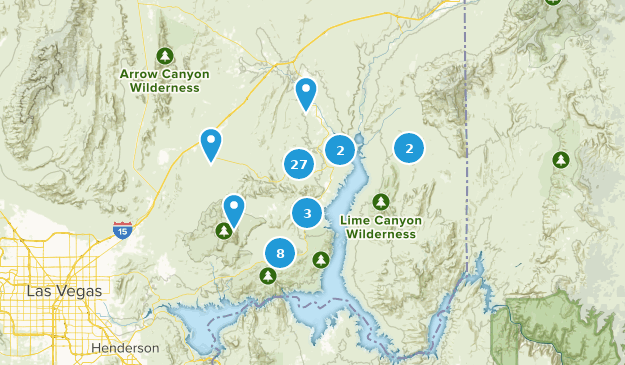 Overton, Nevada Map