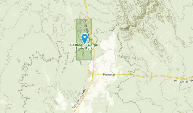 Panaca, Nevada Map