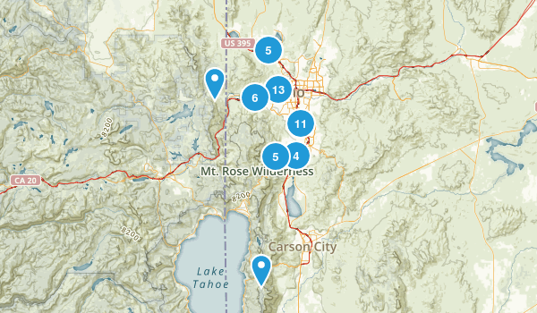 Reno, Nevada Map