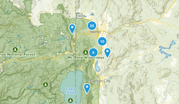 Reno, Nevada Map