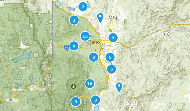 Reno, Nevada Map