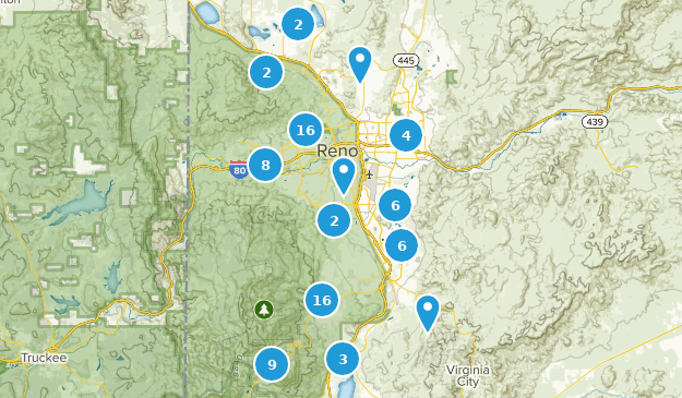 Reno, Nevada Map